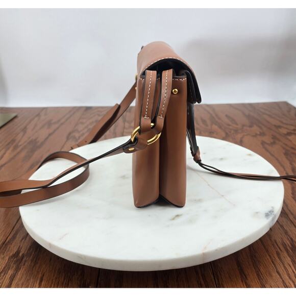 Tory Burch Miller Logo Leather Crossbody - Picture 5 of 10